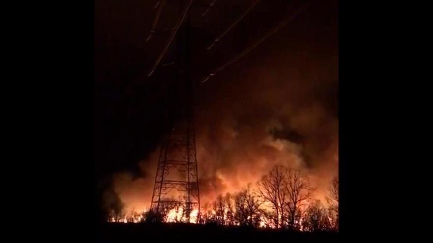 Incendio en Aciberos (Sanabria)