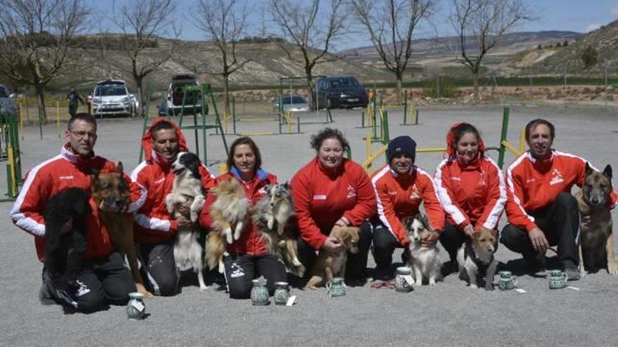 El Agility Almussafes logra la mitad de los podios en liza en Teruel