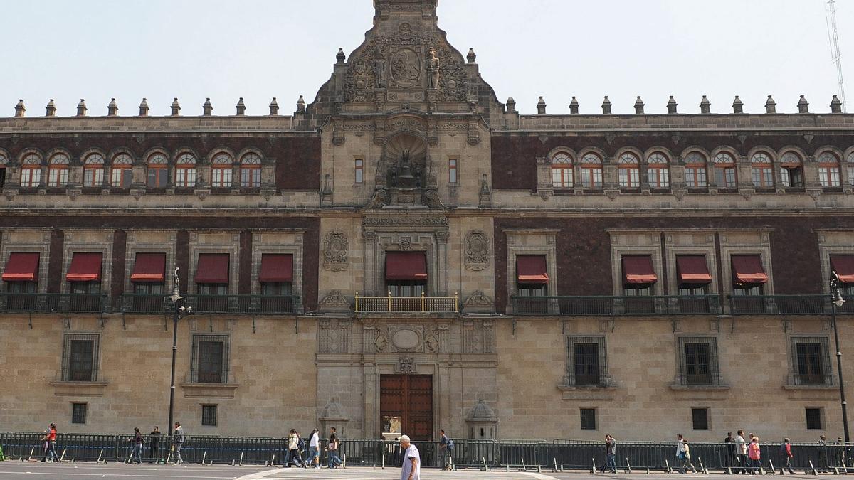 Palacio Nacional de Ciudad de México.
