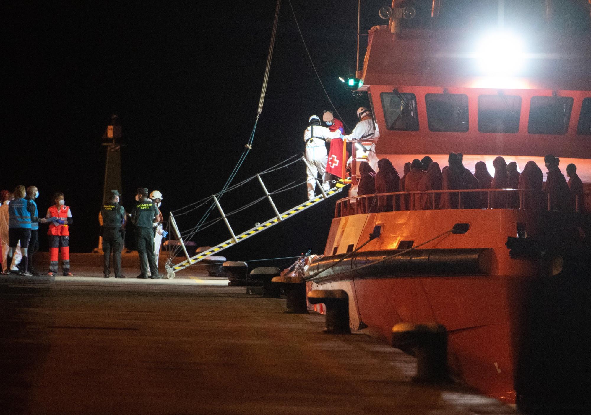 Llegada de migrantes a Fuerteventura (11/10/21)