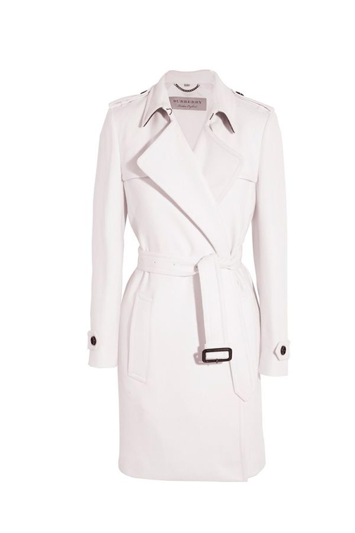 Spring coat: gabardina