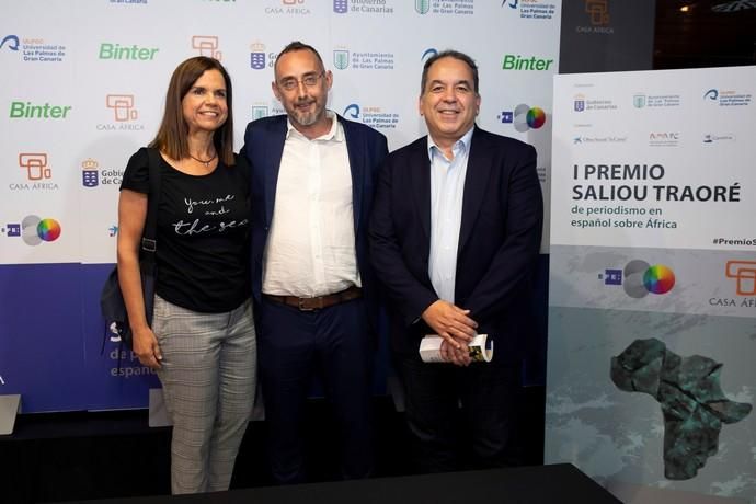 PEPE NARANJO RECIBE EL PREMIO SALIOU TRAORÉ