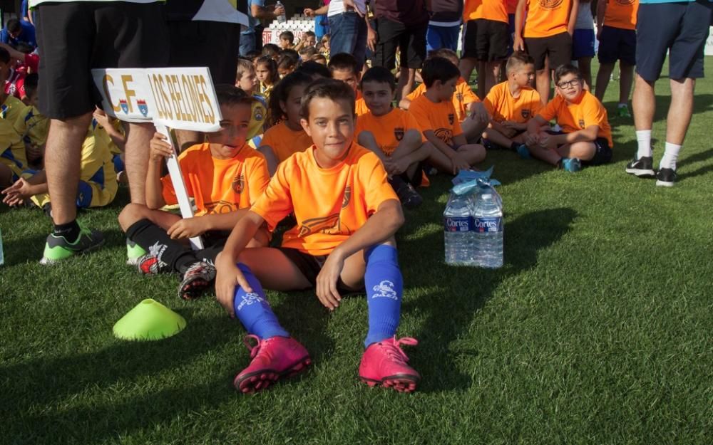 Clausura de la liga local de fútbol base de Cartag