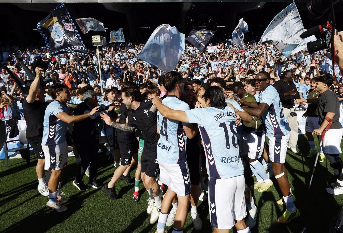 El Celta Fortuna 3-2 Europa, en imágenes