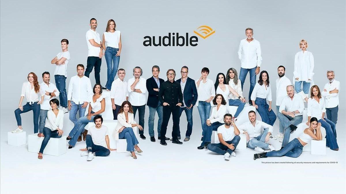 Audible, la voz de los famosos a través de Amazon
