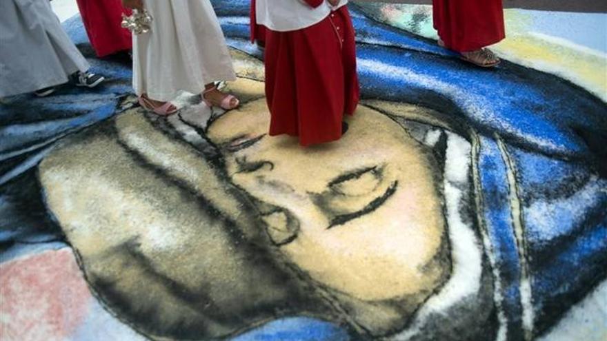 Procesión del Corpus Christi, en Arrecife, 2015