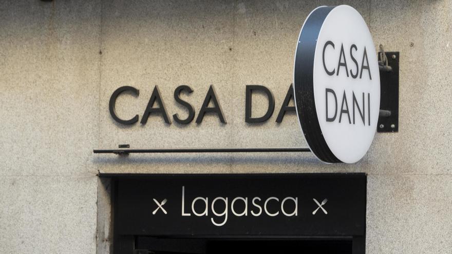 Fachada del restaurante Casa Dani en Madrid.