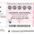 Boleto de la Lotería Nacional
