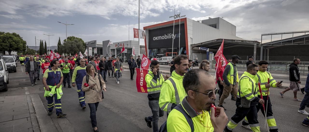 Imagen de la huelga en el sector del Metal celebrada el pasado día 16