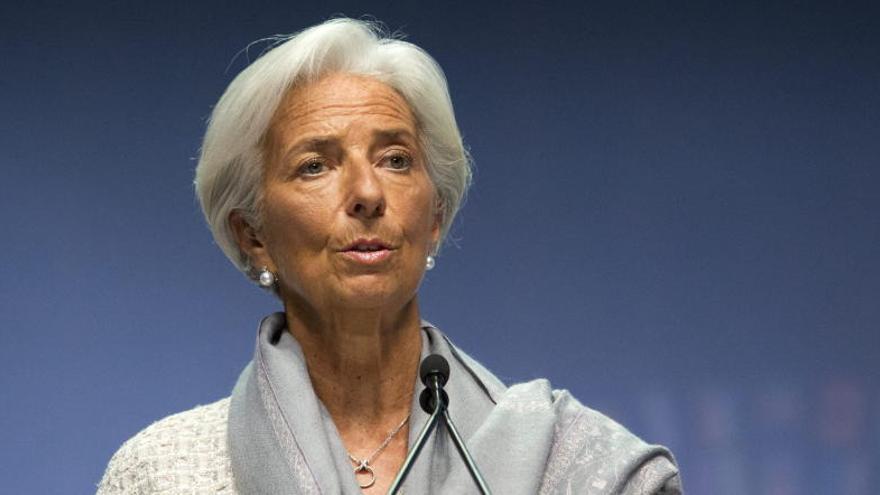 Christine Lagarde, presidenta del FMI.