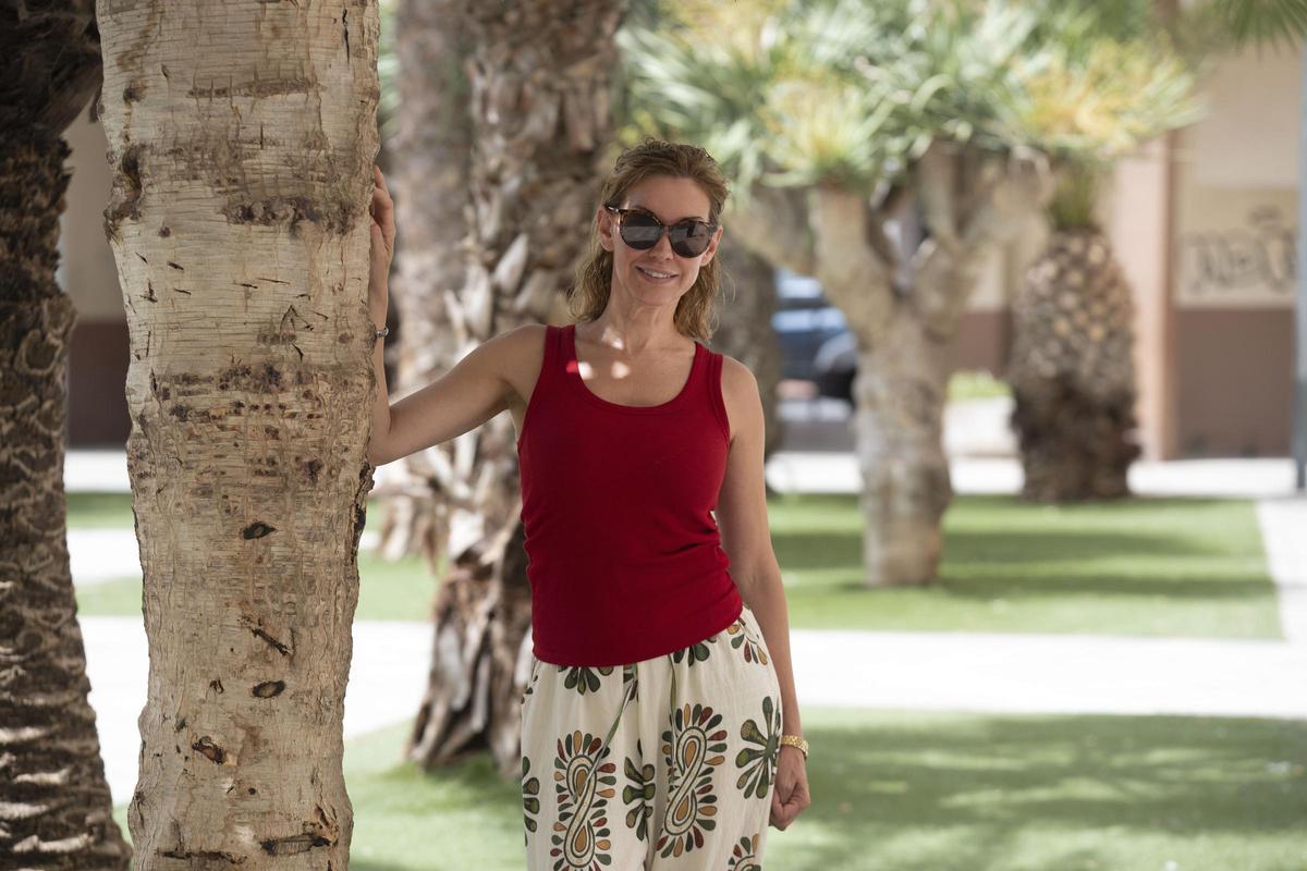 Mercedes López Romero, en Sevilla.