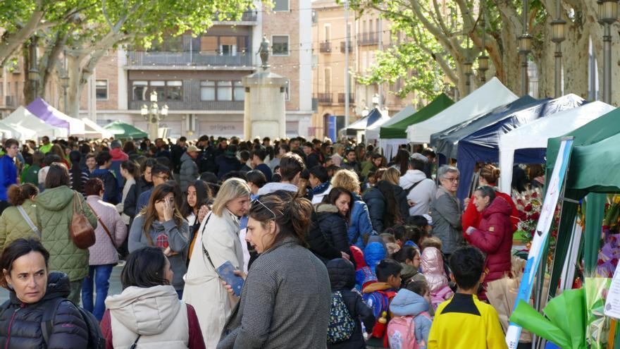 EN IMATGES| Així s&#039;ha viscut el matí de Sant Jordi a la Rambla de Figueres