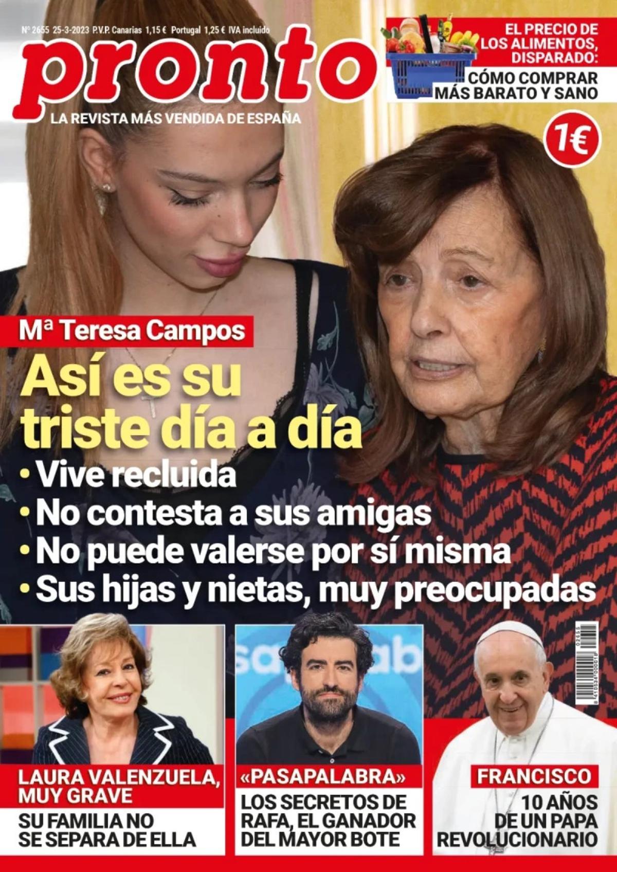 Portada Pronto del 20 de marzo de 2023