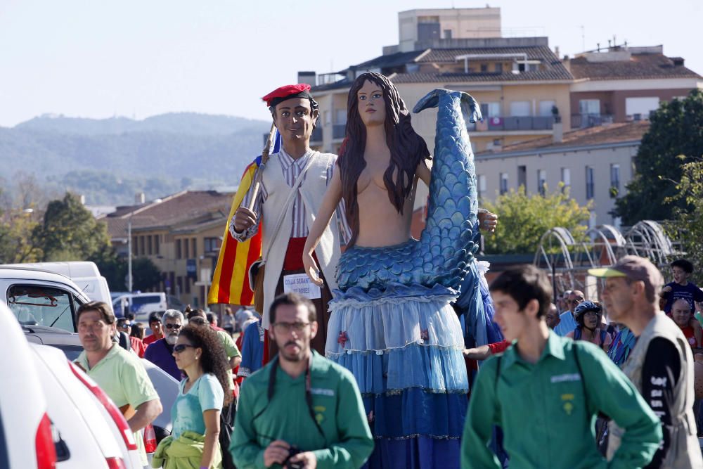 El 65è aniversari dels gegants de Salt aplega més d''una vintena de colles