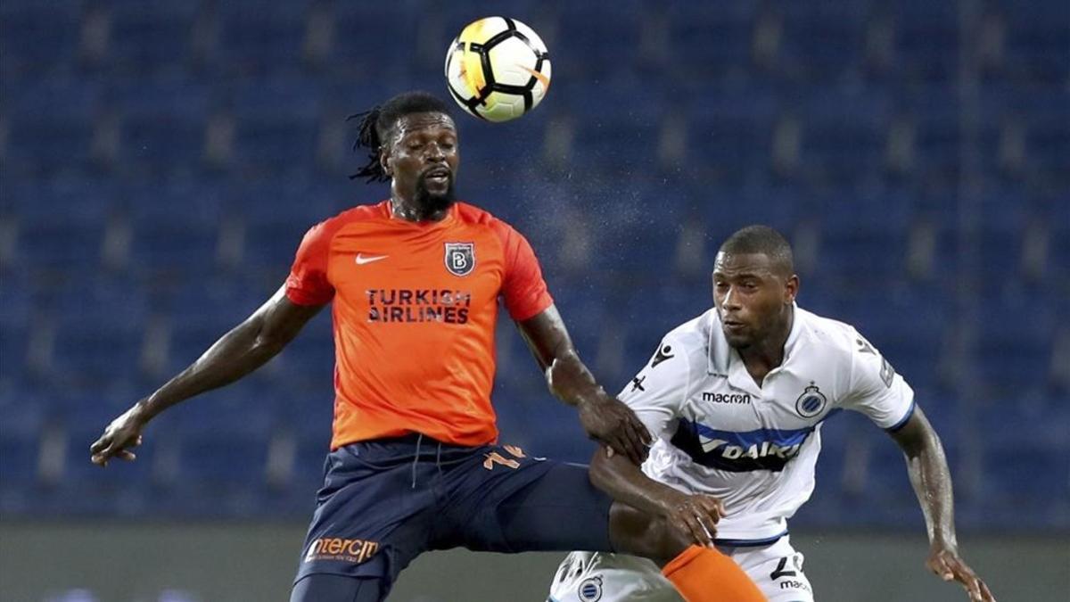 Adebayor es uno de los delanteros del conjunto turco