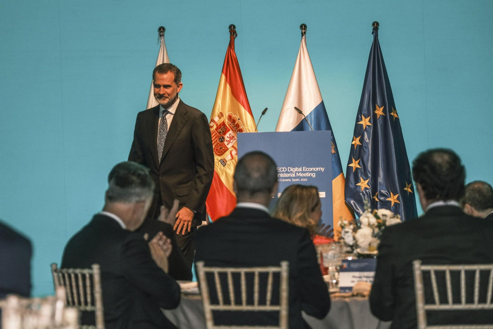 Felipe VI inaugura la Conferencia Ministerial sobre Economía Digital de la OCDE