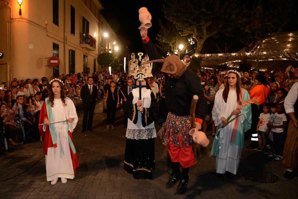 La Procesión de la Beata aglutinó a más de 1.800 payeses repartidos en 850 ‘colles’