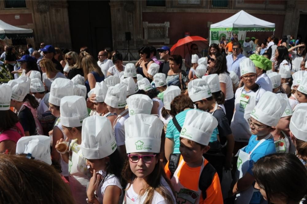 Más de 250 niños participan en el HuertaChef