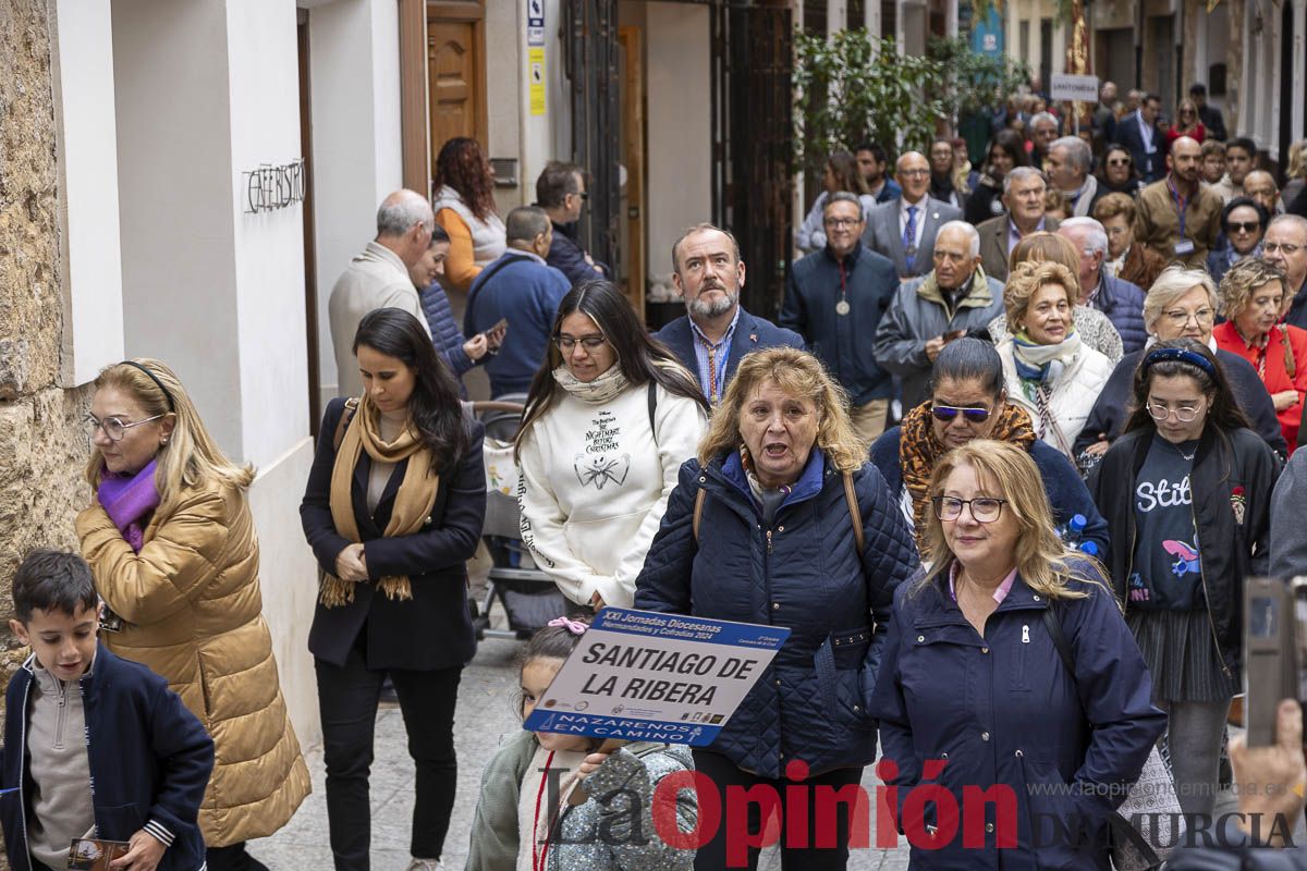 Cofradías y Hermandades de Semana Santa Peregrinan a Caravaca