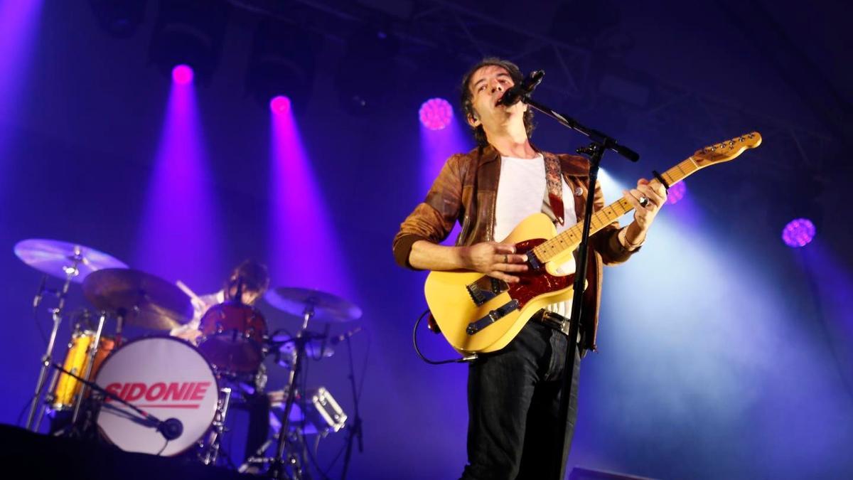 Sidonie en los Conciertos del Marisco.