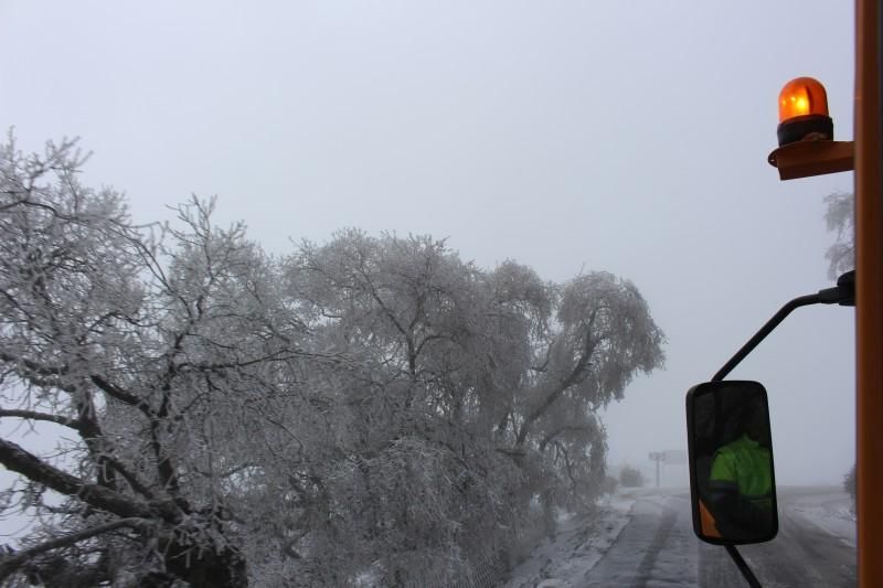 Nieve en la provincia de Córdoba