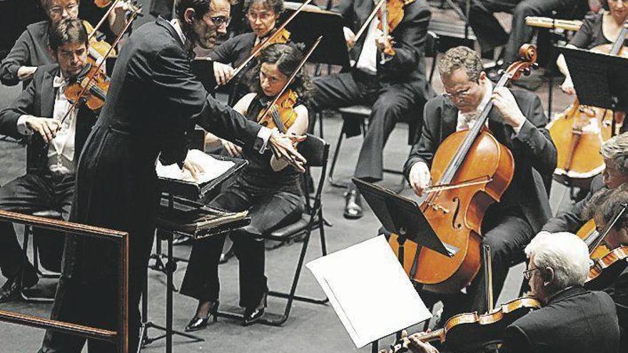 Pablo González, durante un concierto.