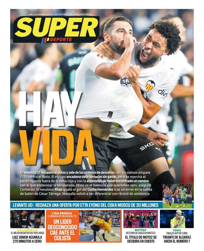 Las portadas de la prensa deportiva de hoy