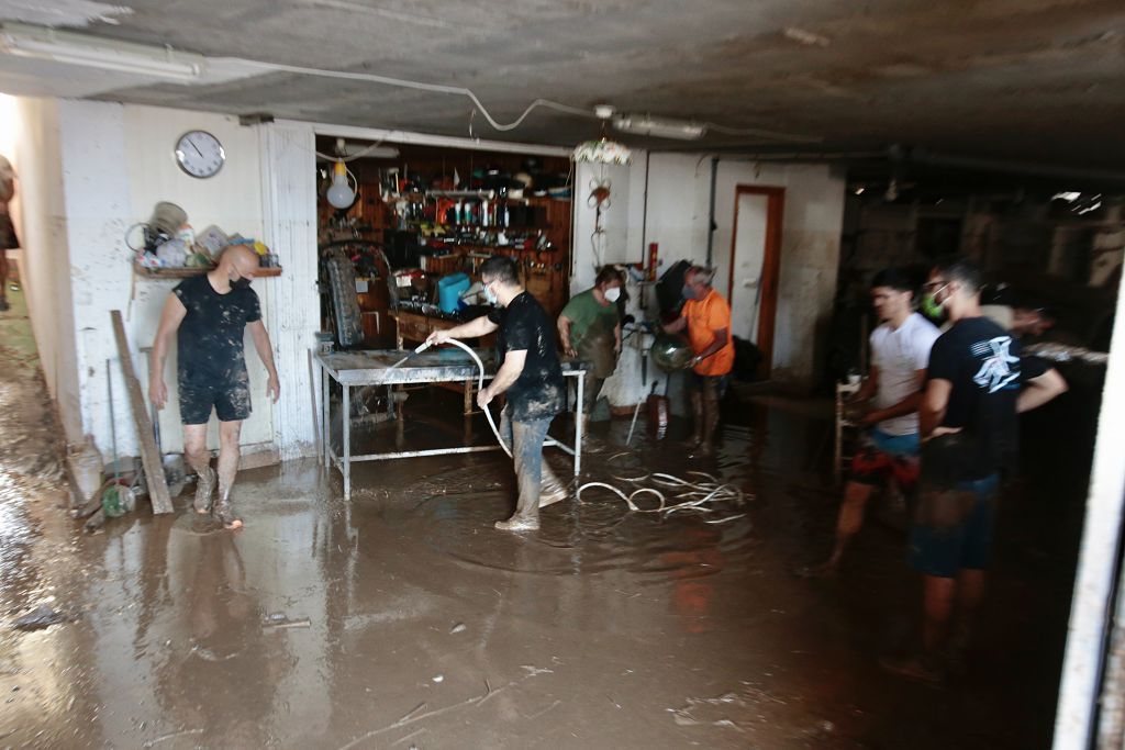 Estas son las imágenes que deja la DANA a su paso por Águilas