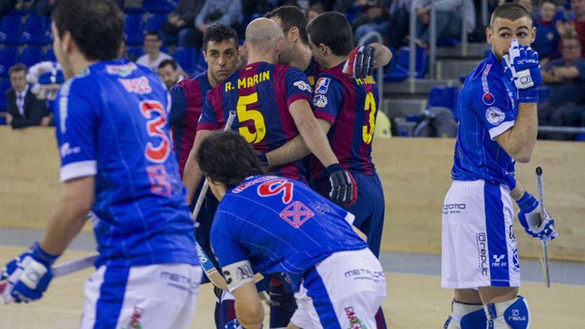 El Barça se metió en la Final Four de hockey