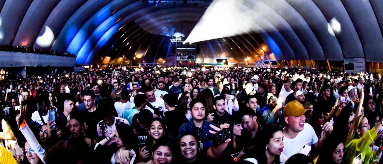 Concierto en el Espacio Zity antes de la pandemia.