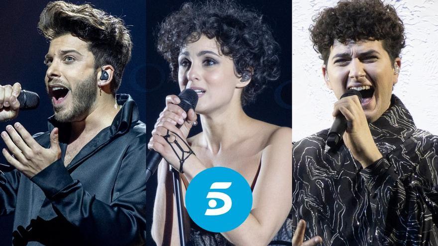 Eurovisión 2021: Blas Cantó, Barbara Pravi y Gjon&#039;s Tears se reencontrarán en la entrevista a Rocío Carrasco en Telecinco