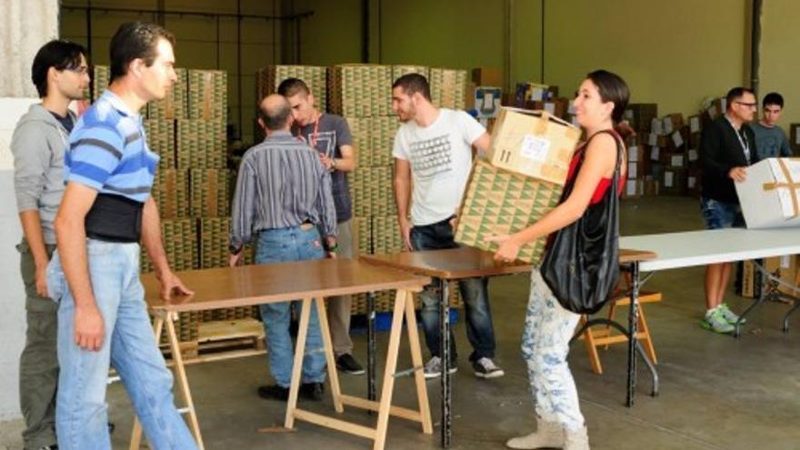 Recogida de juguetes y alimentos en Casa Galicia