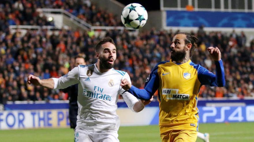 El Madrid se pasa de listo y la UEFA expedienta a Carvajal