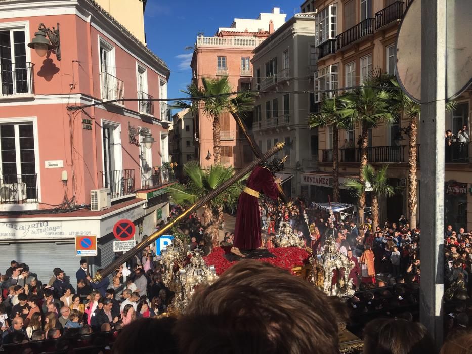 Las imágenes de la procesión de Viñeros en el Jueves Santo de la Semana Santa de Málaga