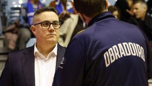 Diego Epifanio, preparador del Monbus Obradoiro.