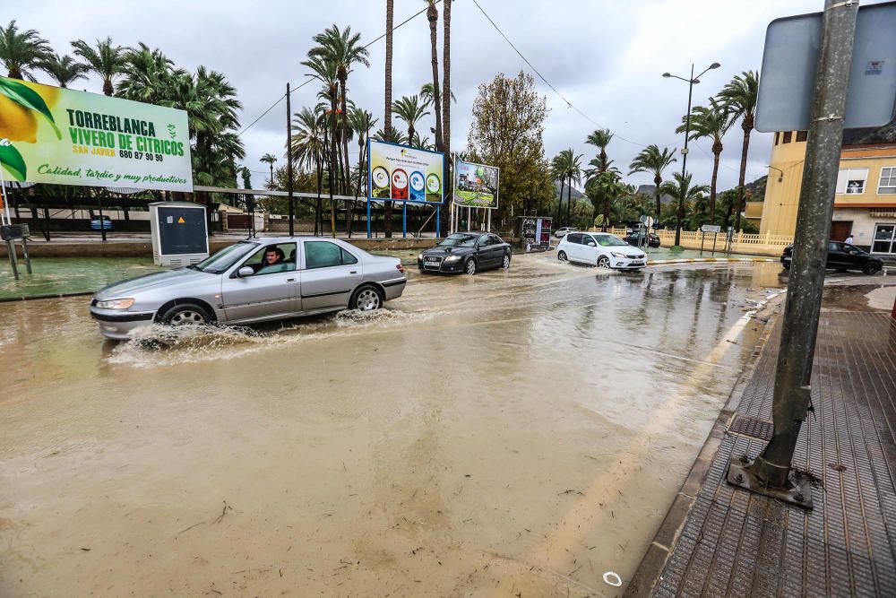 Inundaciones en Orihuela