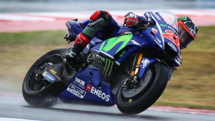 Viñales pateix de valent sota la pluja de Misano i acaba quart