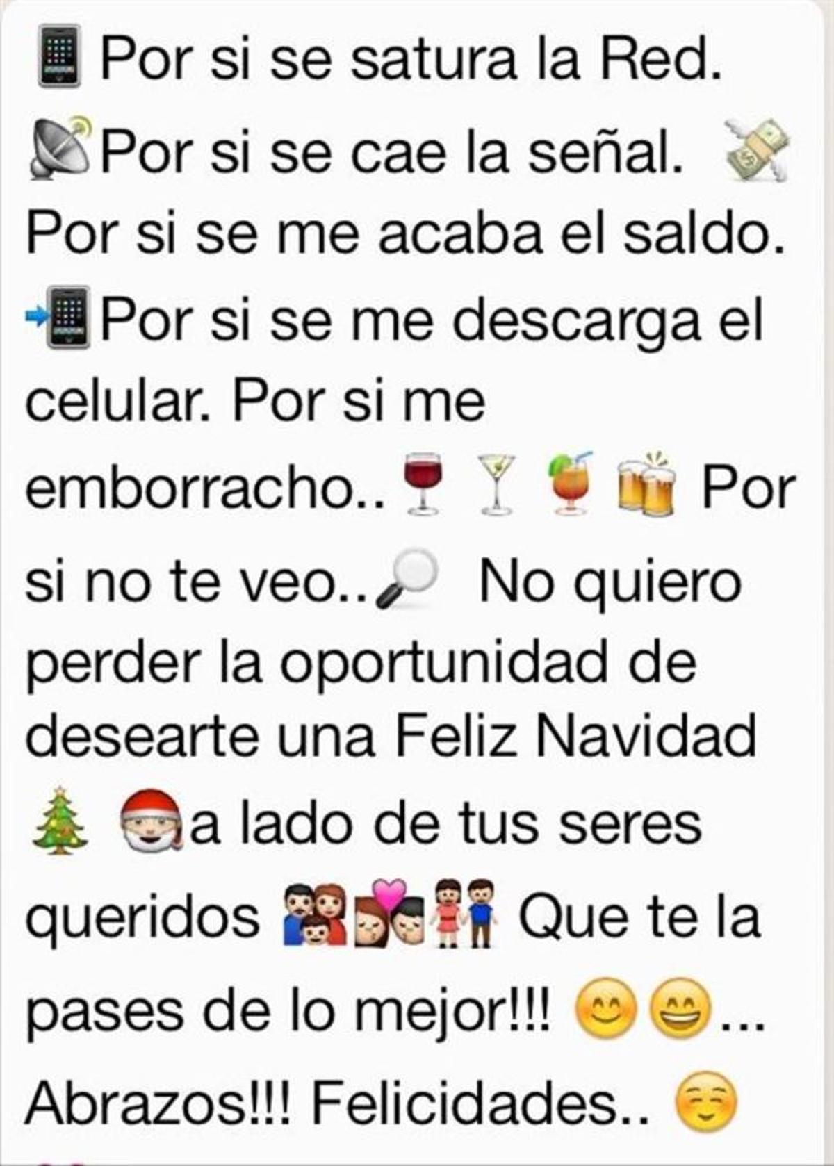 Desea Felices Fiestas por WhatsApp con divertidas imágenes