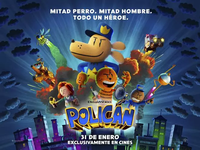 'Policán': consigue 1 entrada cuádruple + 1 tablet de dibujo oficial de la película