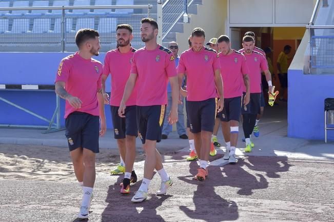 Entrenamiento de la UD Las Palmas en Maspalomas