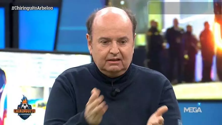 Juanma Rodríguez en El Chiringuito: "La plantilla del Madrid es mucho peor que la del Barça"