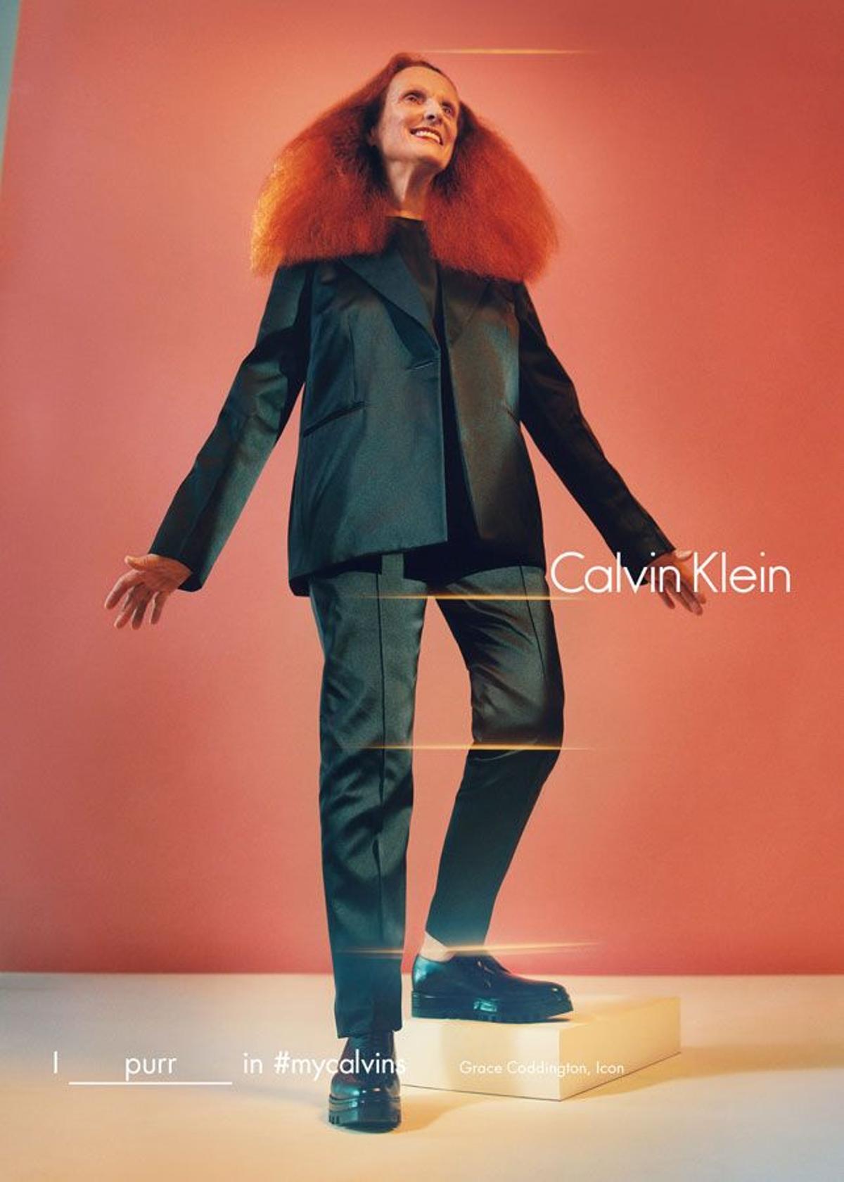 Campaña Calvin Klein otoño 2016: Grace Coddington