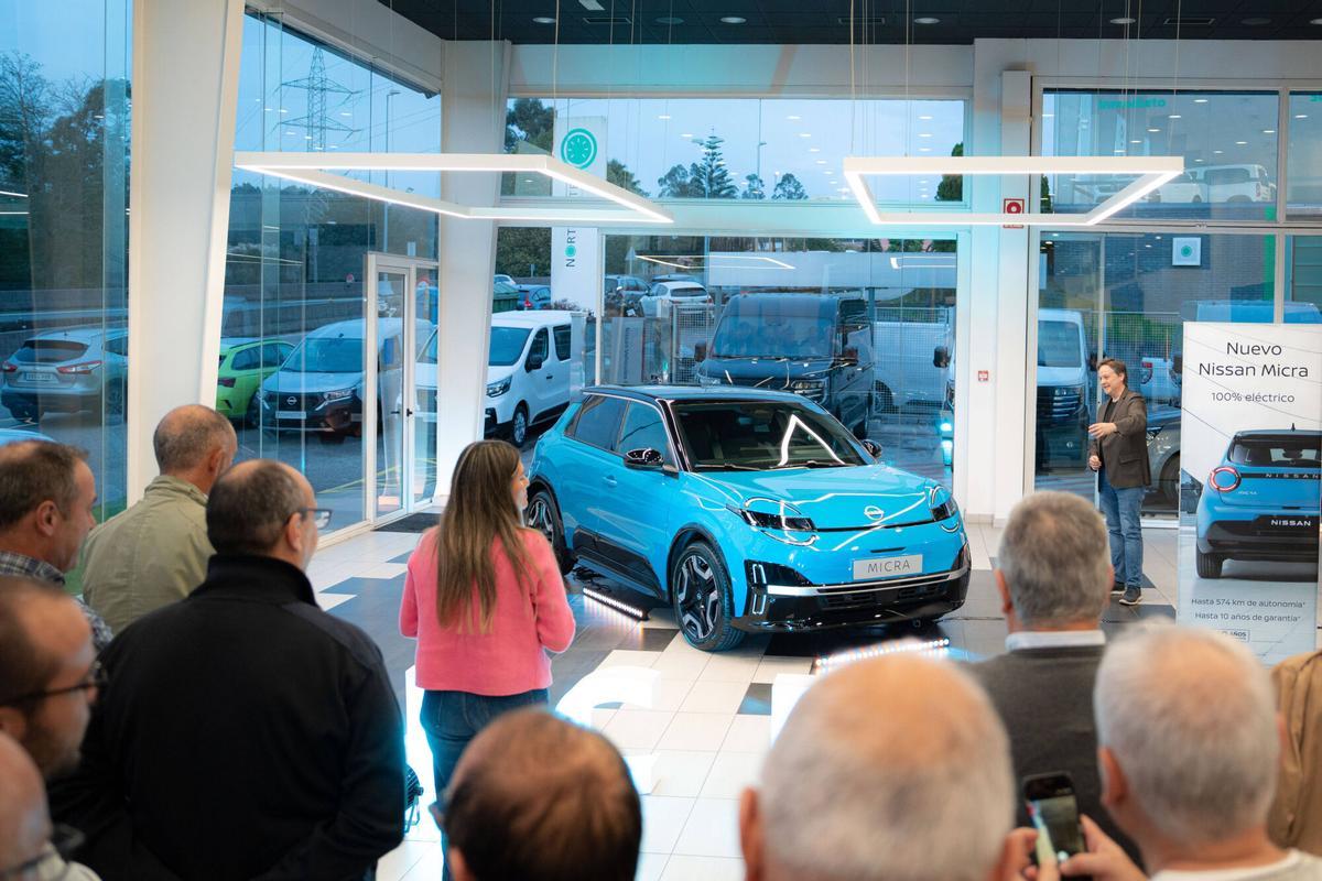 Presentación de la sexta generación del Nissan Micra en Rofervigo.
