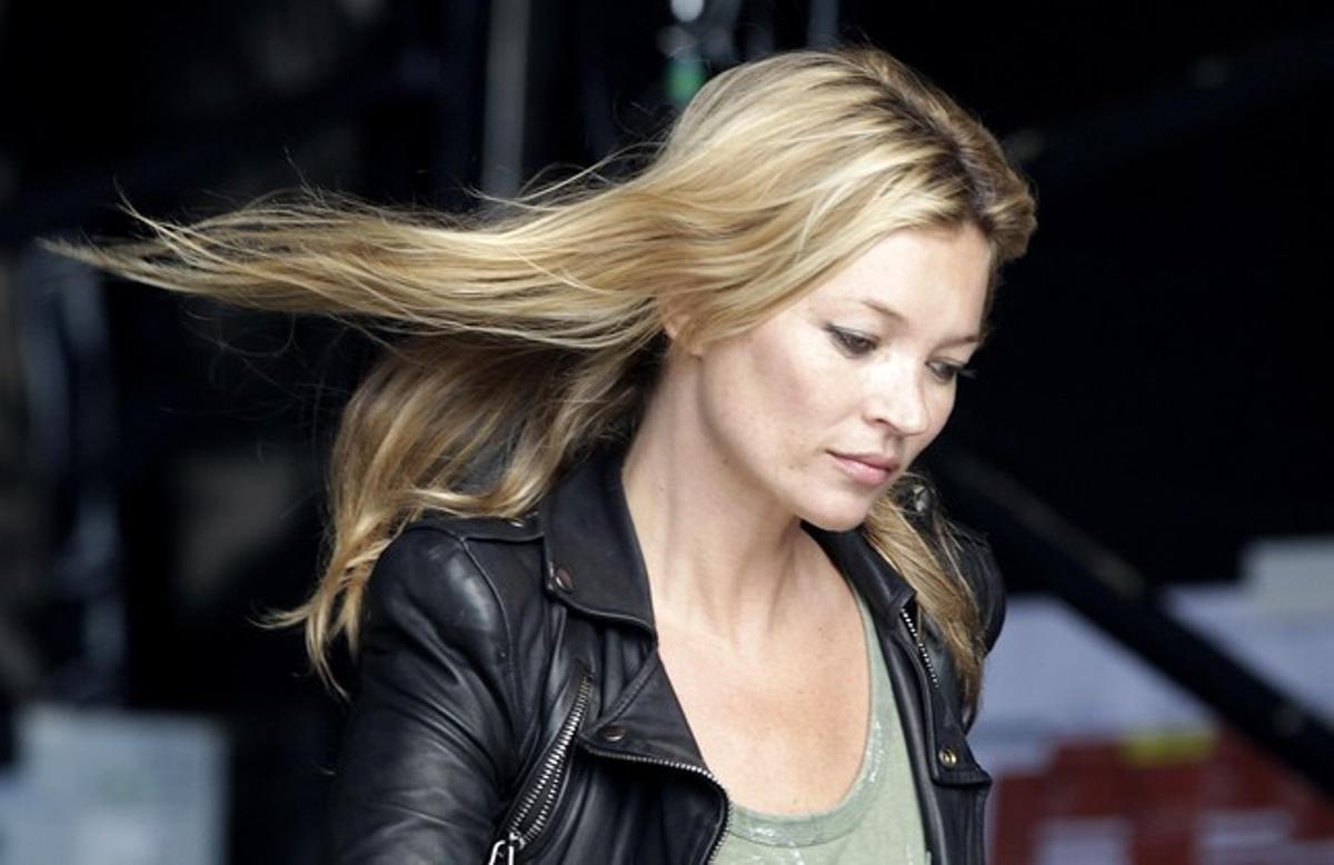 La ’top’ Kate Moss, al mes de juny. La ’top’ Kate Moss, al mes de juny.
