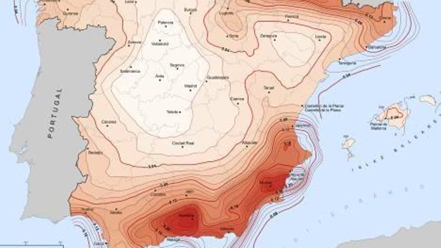 Una zona que sale a seísmo por día