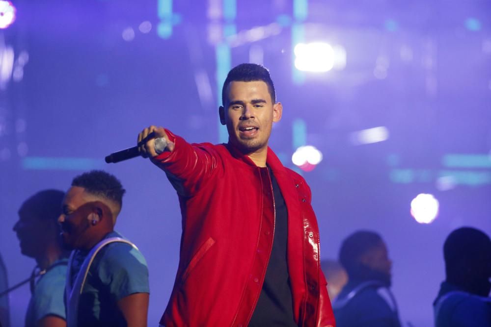 Afrojack performs on stage at the 2016 MTV ...