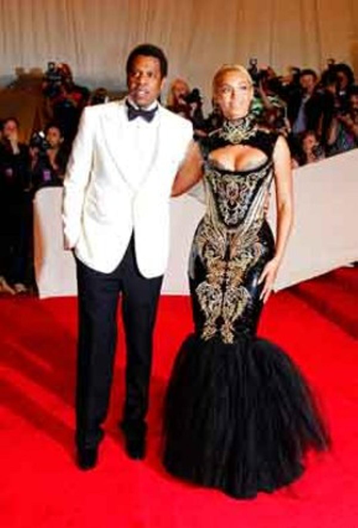 Beyoncé y su marido, el rapero Jay-Z.