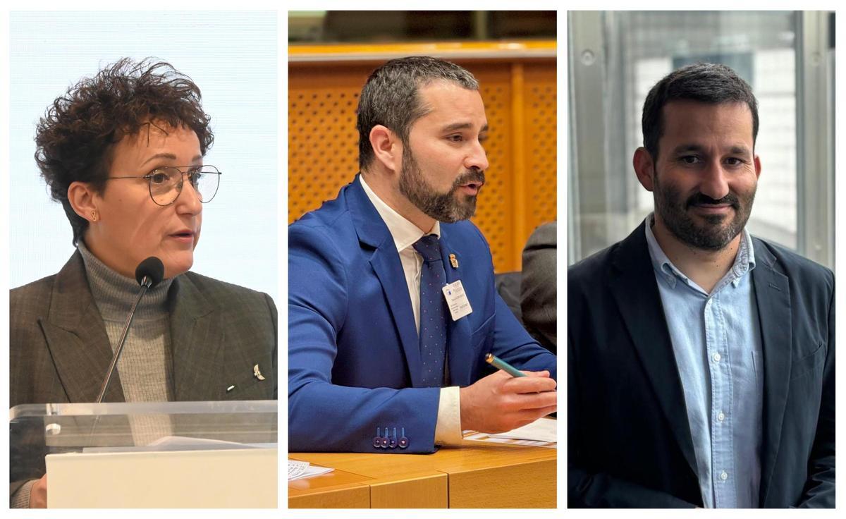 Carmina Ballester, Samuel Falomir y Vicent Marzà