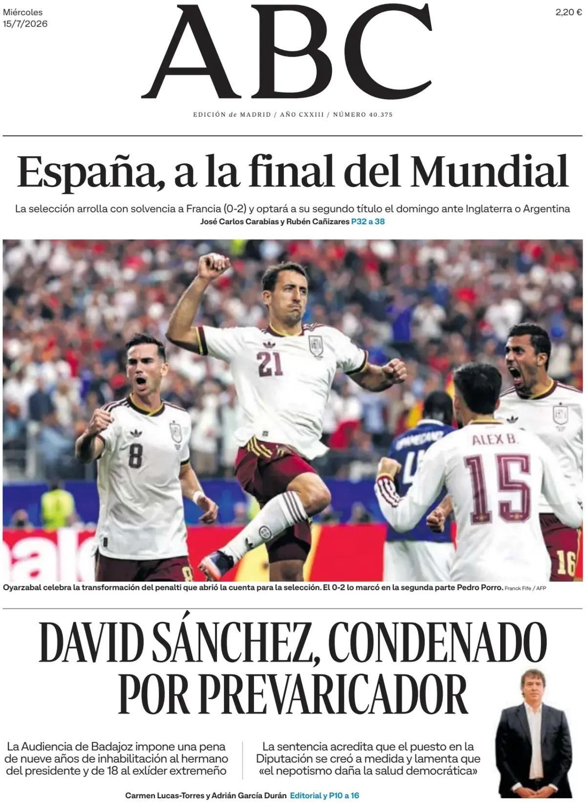 Estas son las portadas de la prensa deportiva de hoy