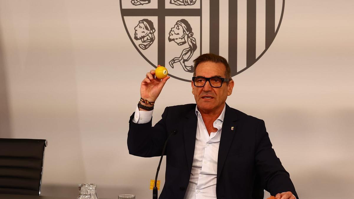Celebración del sorteo del proceso de escolarización, este viernes.